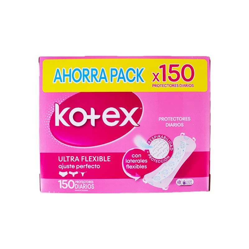 PROTEC KOTEX DIARIOS FLEXI 150UNID X 150 UNDS