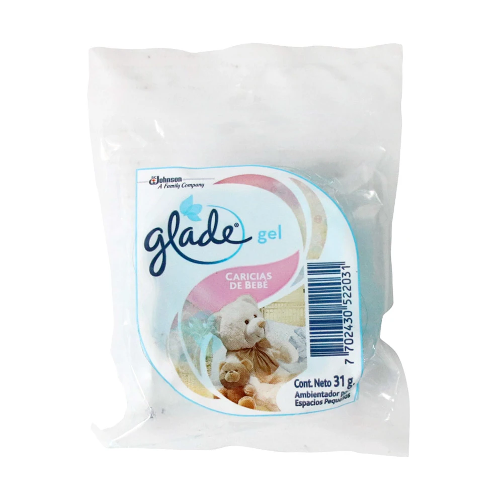 AMBIENTADOR GLADE GEL BEBE X 31 GR