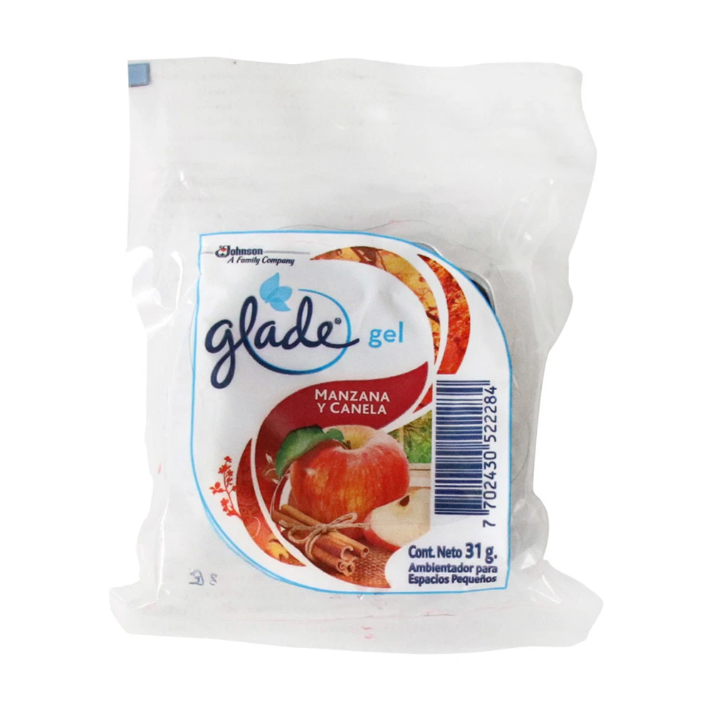 AMBIENTADOR GLADE GEL MANZ X 31 GR