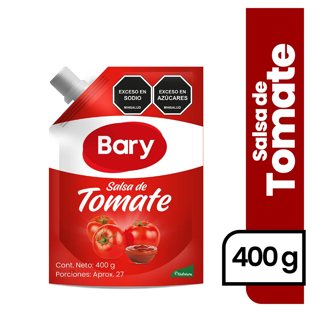 SALSA BARY TOMATE VALVULA X 400 GR