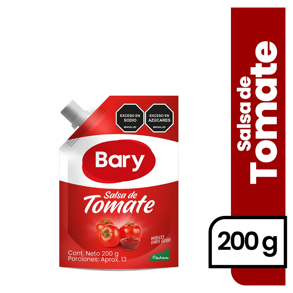 SALSA BARY BOLSA 200 CON VALVULA