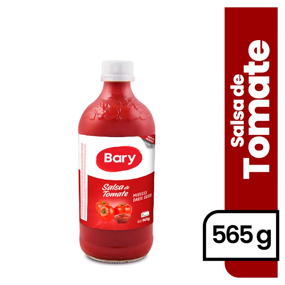 SALSA BARY TOMATE FRASCO X 565 GR