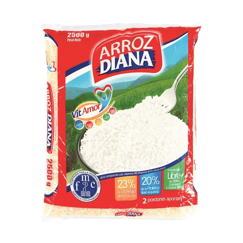 ARROZ DIANA X 2500 GR