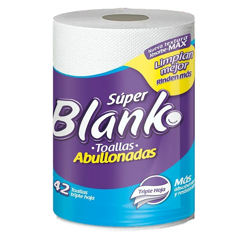TOALLA COCINA SUPER BLANKO 42HOJ