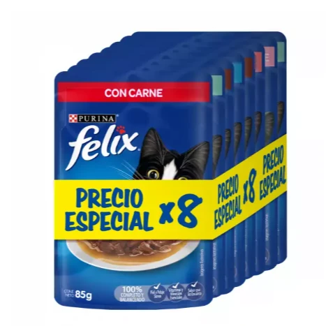 FELIX SOBRE SURTIDO PAGUE 5 LLEV 6 X 85 GR