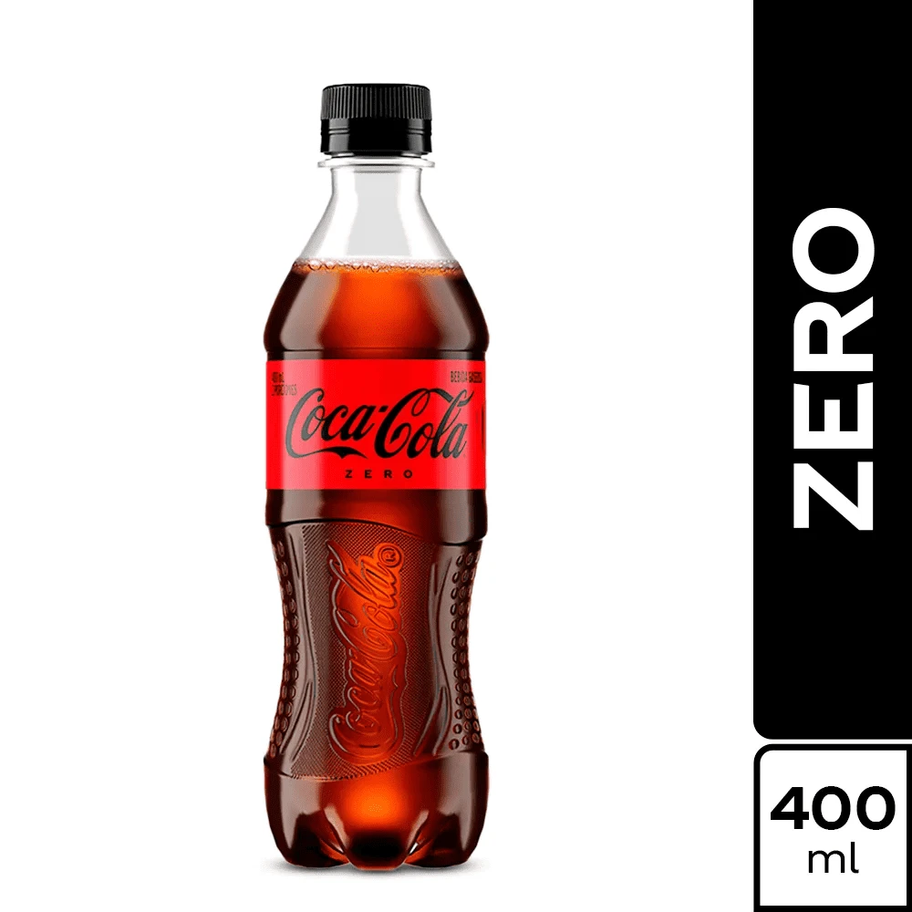 COCA COLA ZERO X 400 ML
