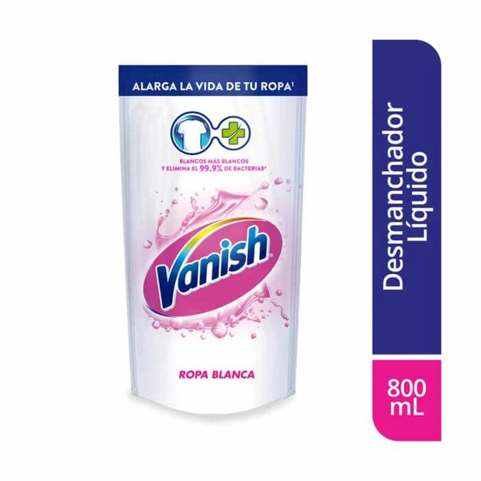 VANISH BLANCO TOTAL DOY PAC X 800 ML
