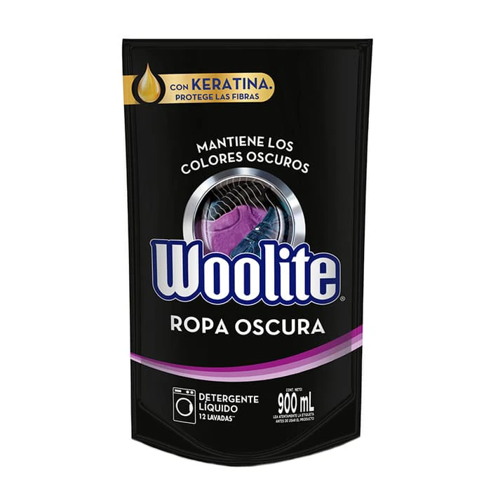 WOOLITE ROPA OSCURA DOYPACK X 900 ML