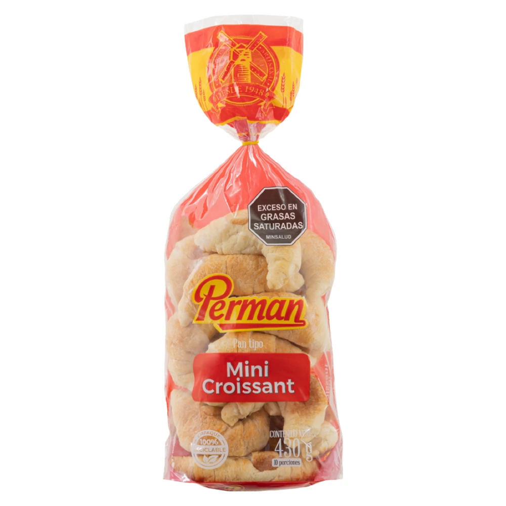MINI CROISSANT PERMAN 430 GR X 430 GR