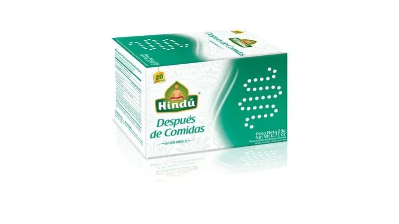 TE HINDU DESPUES DE COMIDAS