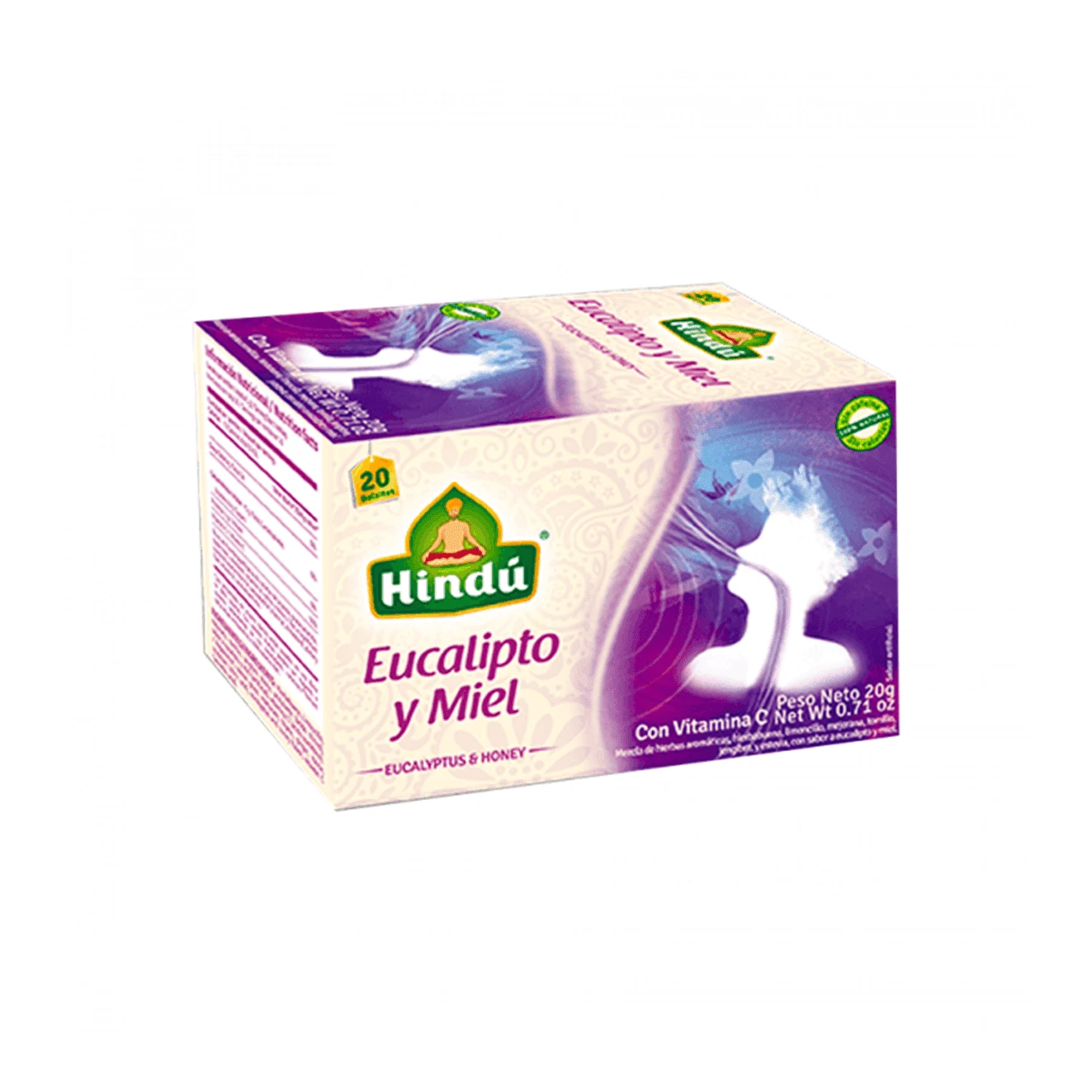 TE HINDU EUCALIPTO MIEL 20 BOLSIT