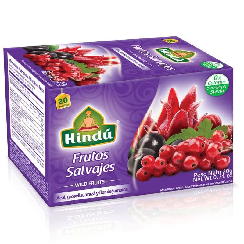 TE HINDU FRUTOS SALVAJES 20 BOLSI