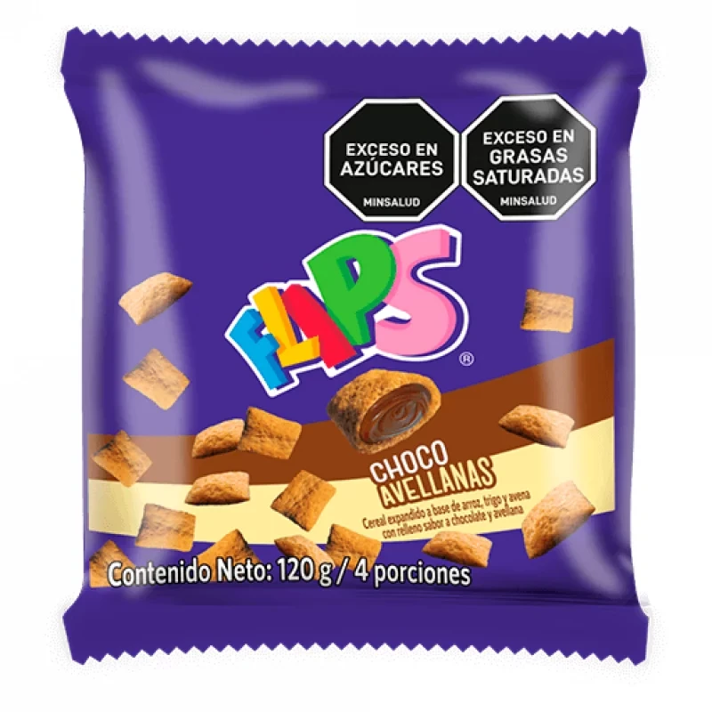 CEREAL FLIPS CHOCO AVENALLA X 120 GR