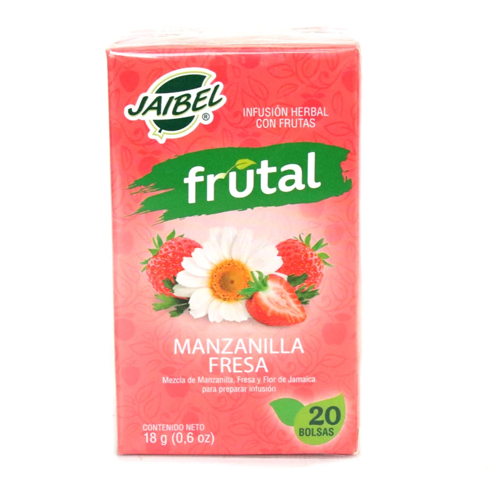 AROMATICA JAIBEL MANZA/FRESA 20BOL