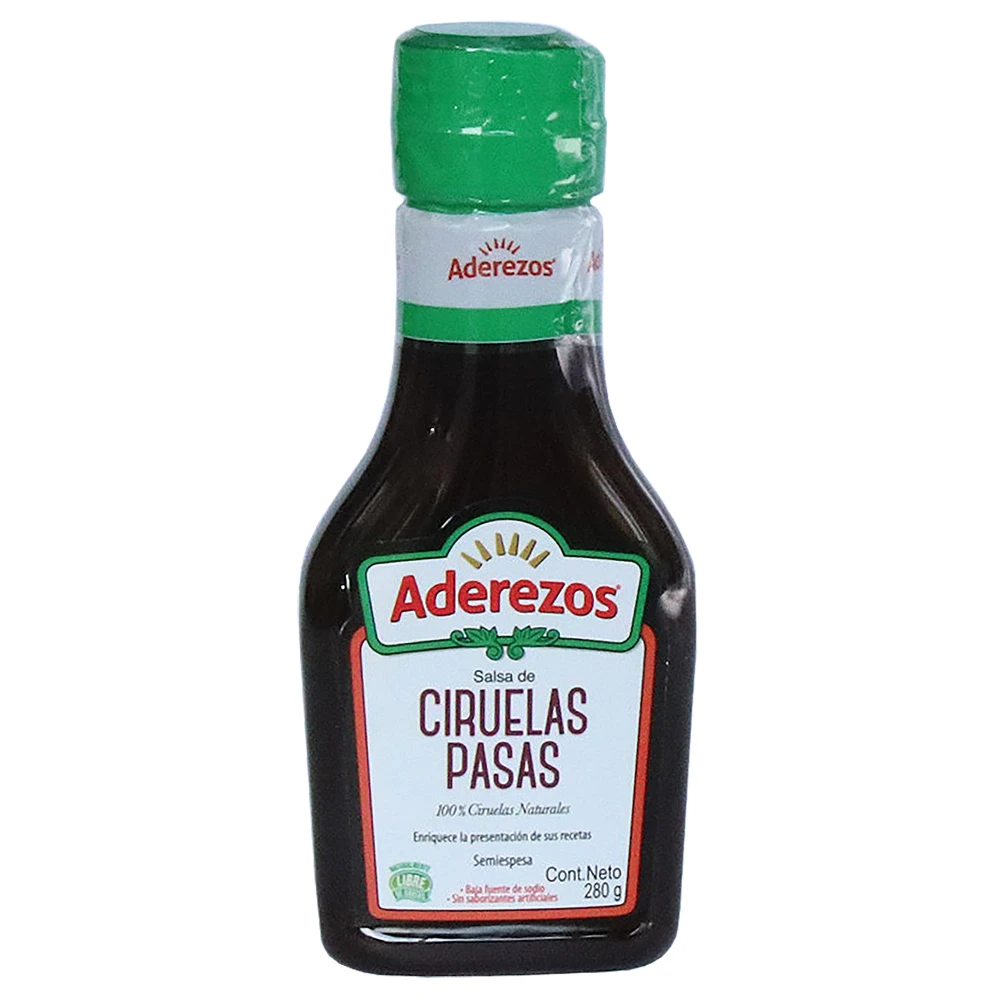 SALSA ADEREZO CIRUELAS X 280 GR