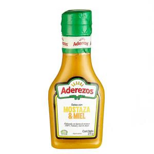 SALSA ADEREZOS MOSTAZA - MIEL X 270 GR