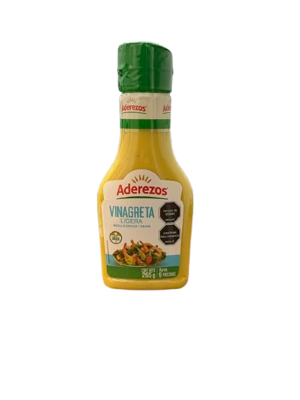VINAGRETA ADEREZO LIGHT 265 G X 265 GR