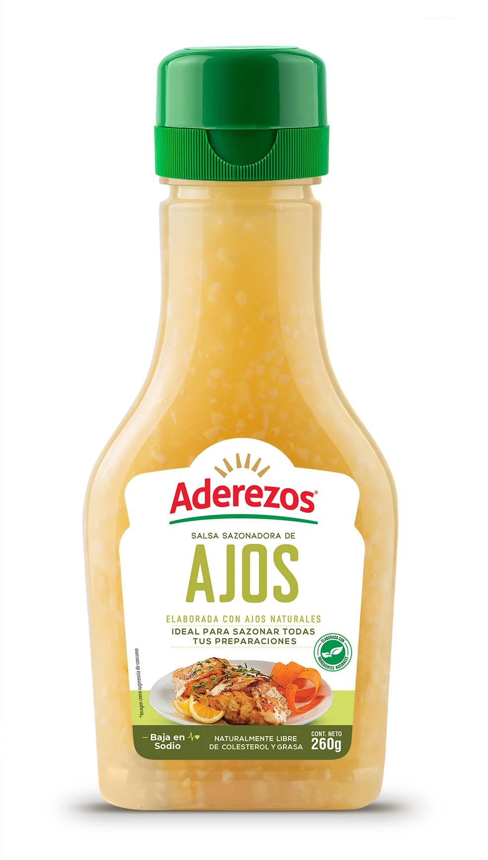 SALSA ADEREZOS AJO X 260 ML