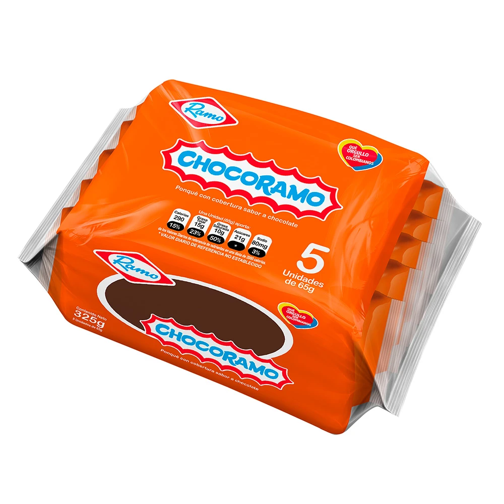 CHOCORRAMO X 65 GR X 5 UNDS