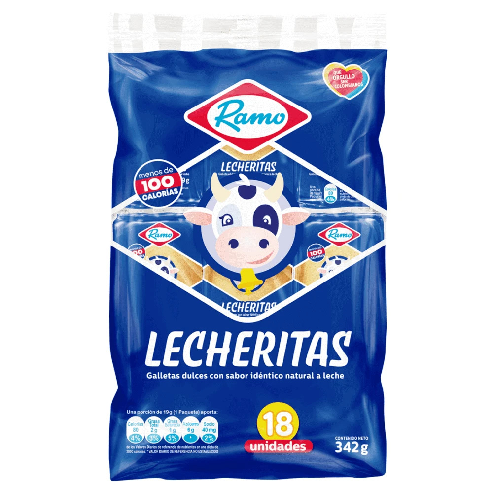 GALLETAS RAMO LECHERITA 8 X 152 GR