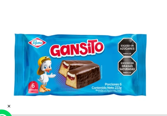 GANSITO RAMO  X 222 GR X 6 UNDS