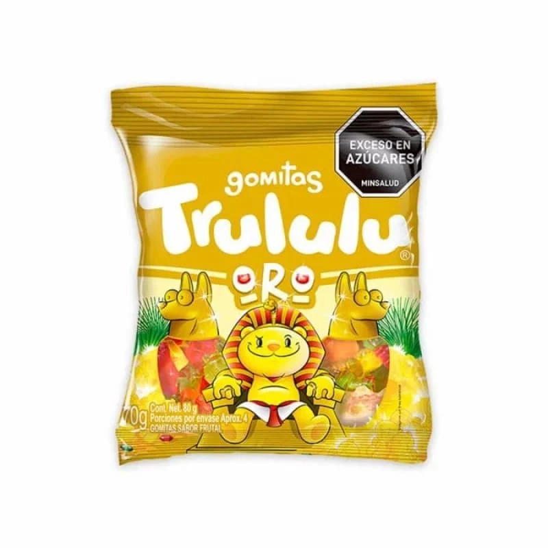 GOMITAS TRULULU ORO X 70 GR