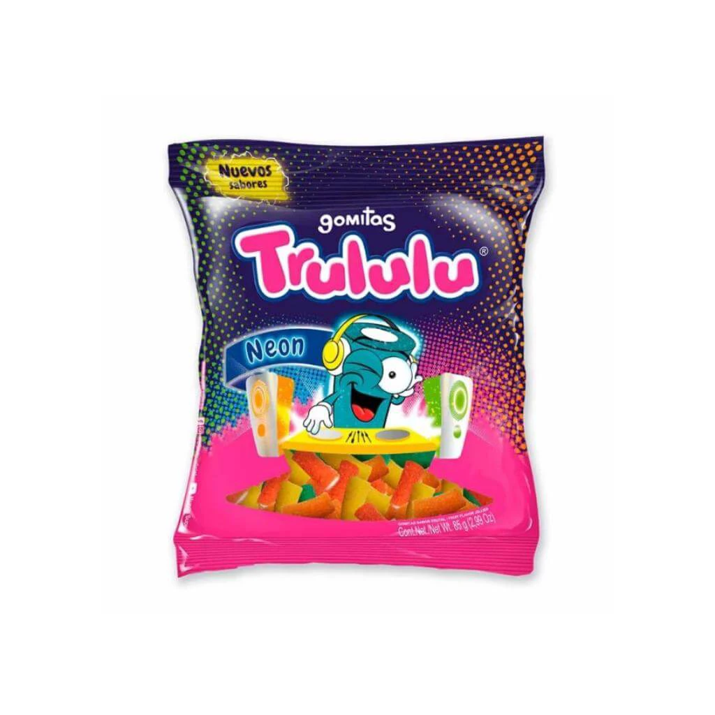 GOMITAS TRULULU NEON X 70 GR