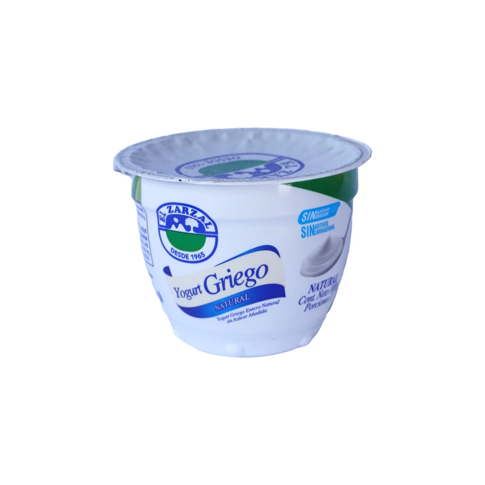 YOGUR ZARZAL GRIEGO NATURAL X 100 GR