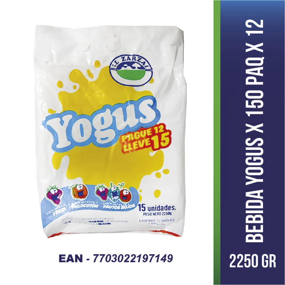 YOGUR ZARZAL YOGUS X 150 GR