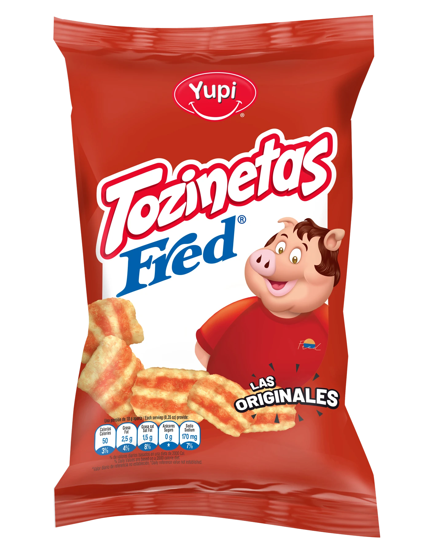 TOCINETAS FRED YUPI ORIGI X 100 GR