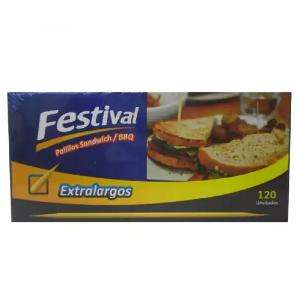 PALILLOS IBERICO EXTRA LARGOS X  120 UND