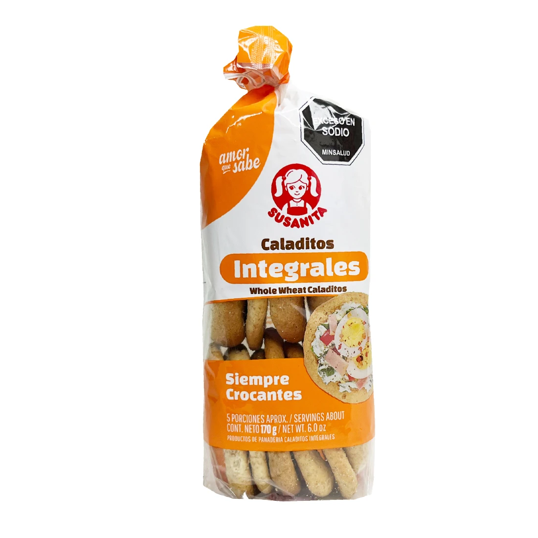 CALADITOS SUSANITA INTEGRALES X 170 GR