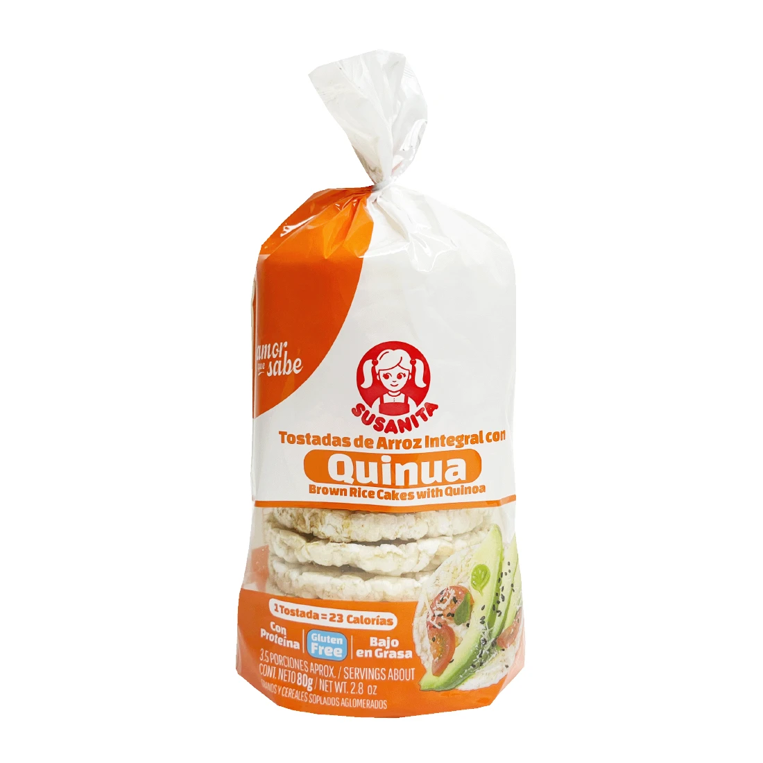 TOSTADAS SUSANITA ARROZ QUINUA 80
