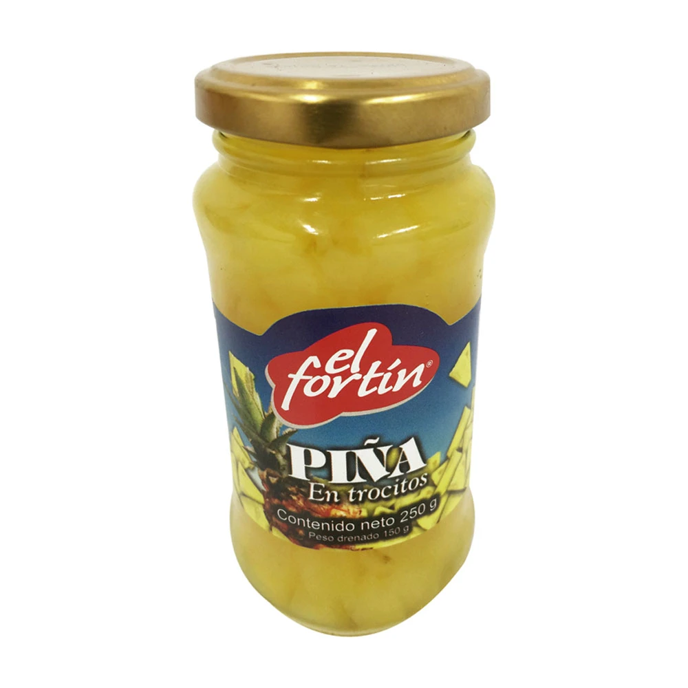 PIÑA TROZOS EL FORTIN X 250 GR