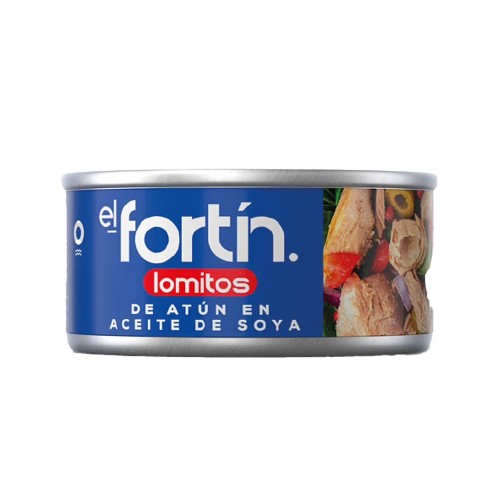 ATUN EL FORTIN LOMO ACEITE X 140 GR