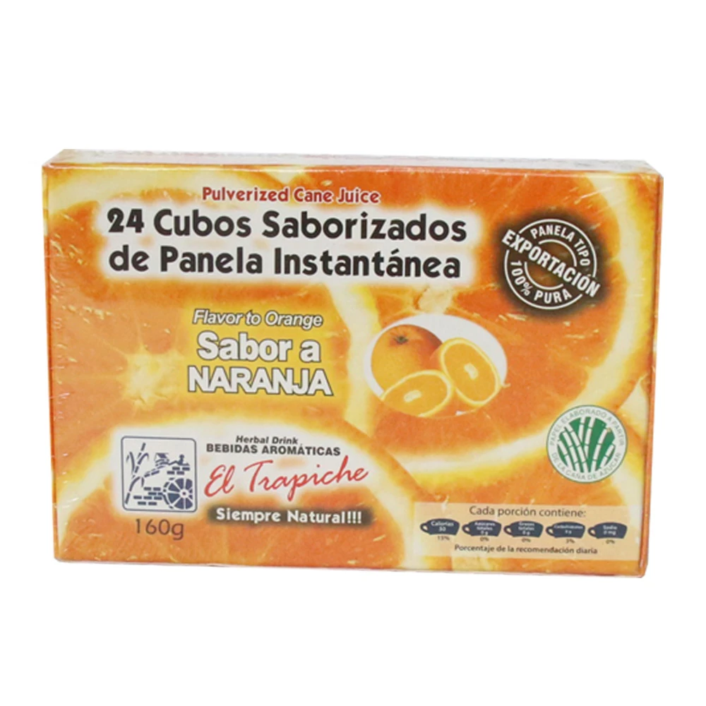 AROMATICA TRAPICHE CUBO NARANJ X 160 GR