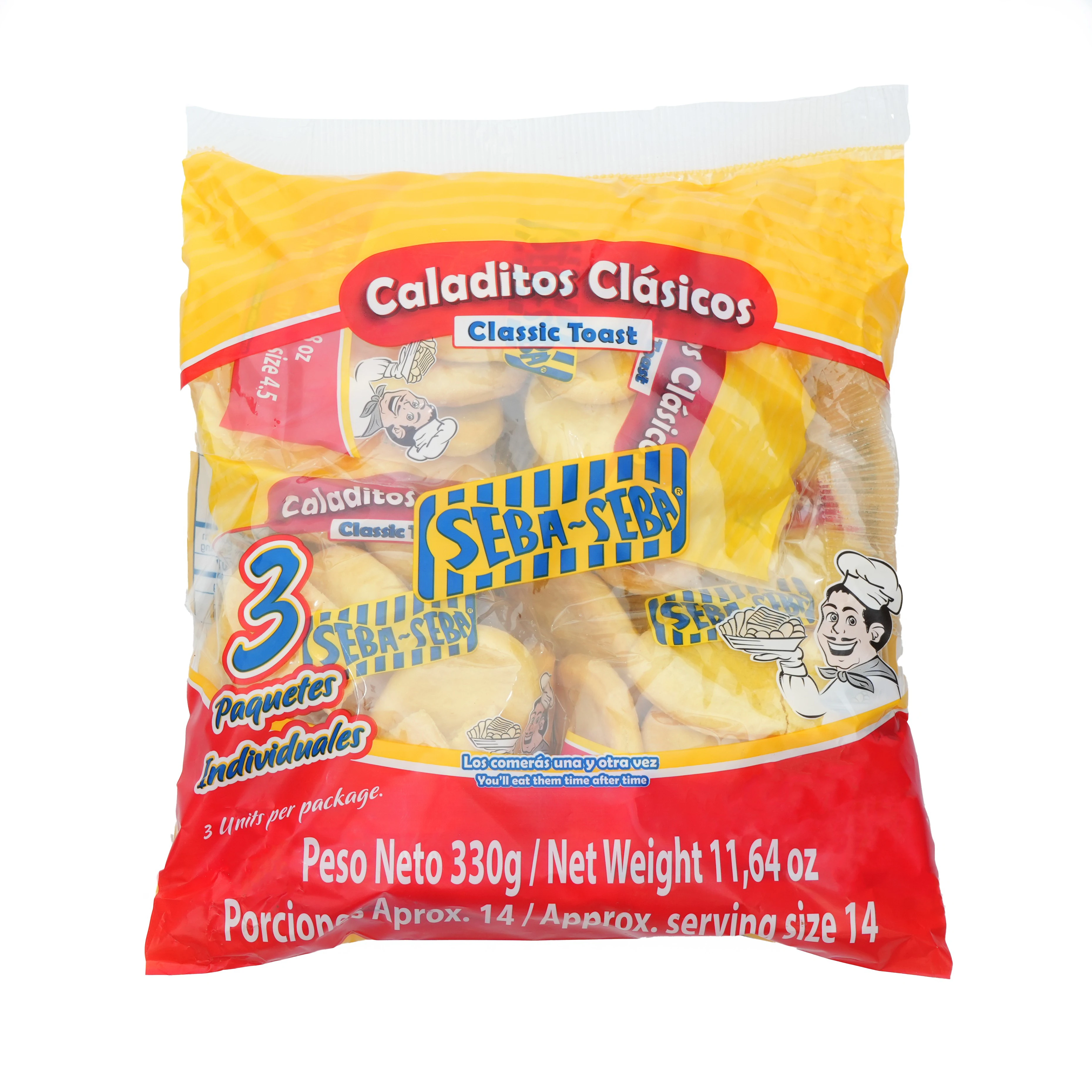 CALADITOS CLASICOS SEBA SEBA X 330 GR