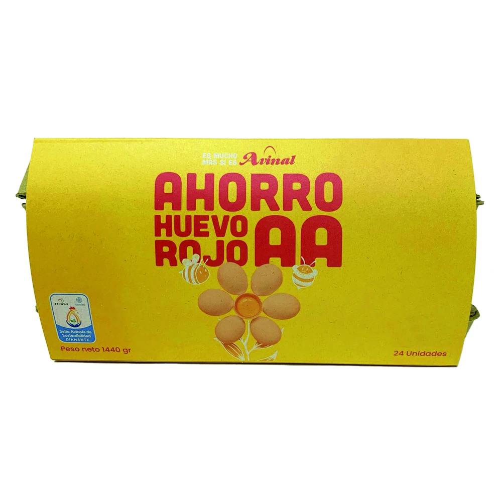 HUEVO AVINAL AA 24 AHORRO