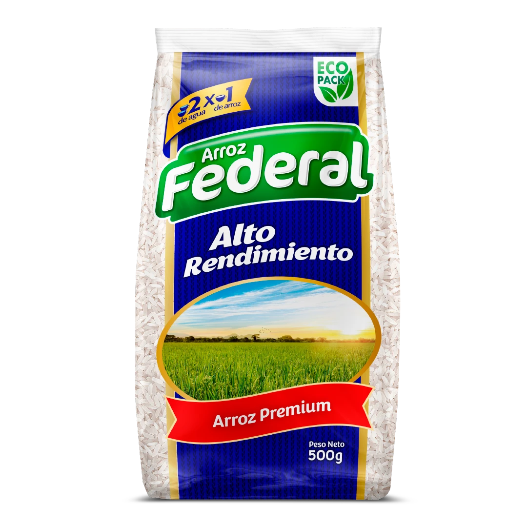 ARROZ FEDERAL PREMIUM X 500 GR