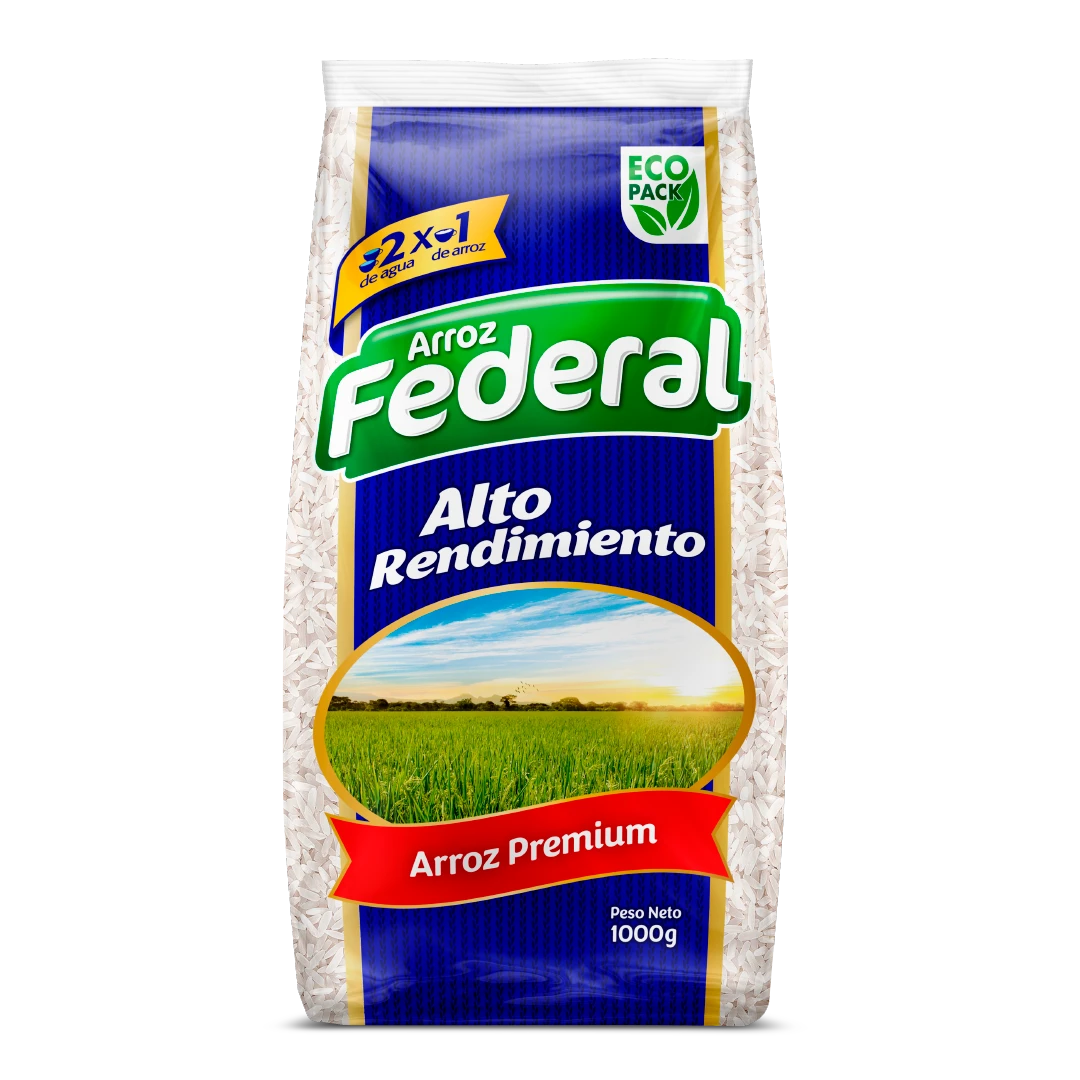 ARROZ FEDERAL PREMIUM X 1000 GR