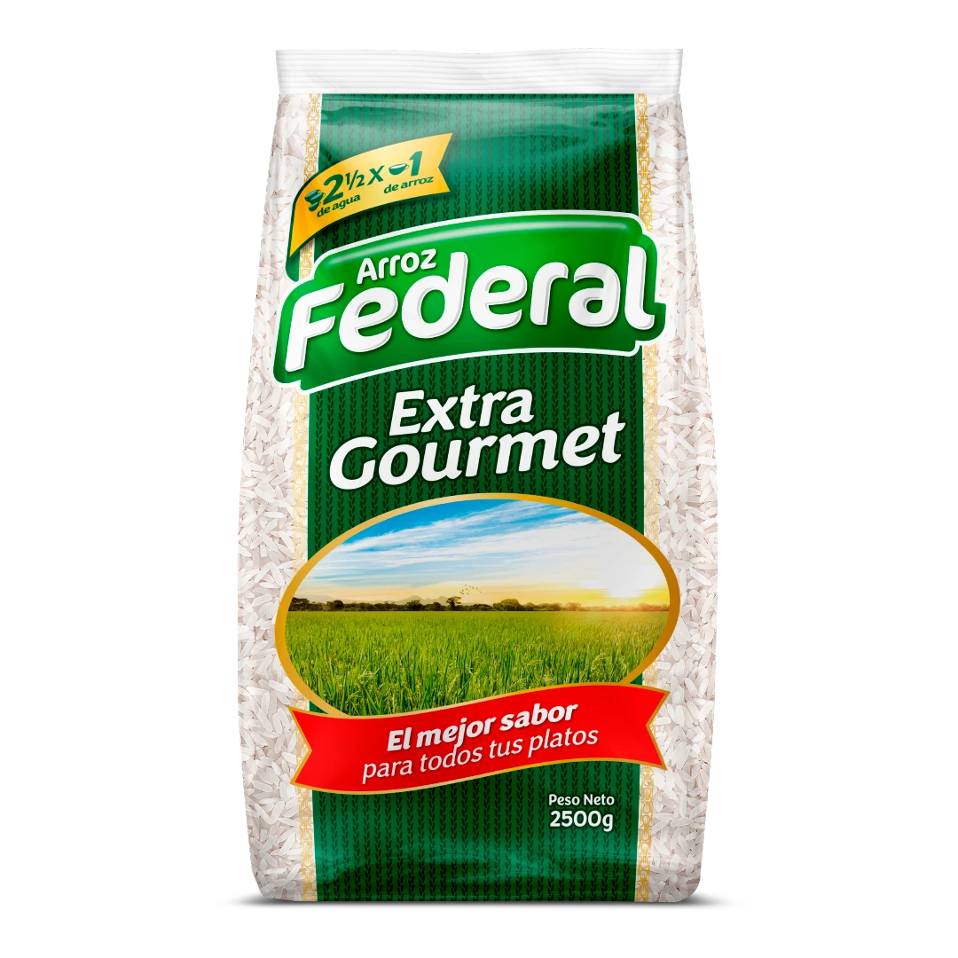 ARROZ FEDERAL EXTRA GOURMET X 2500 GR