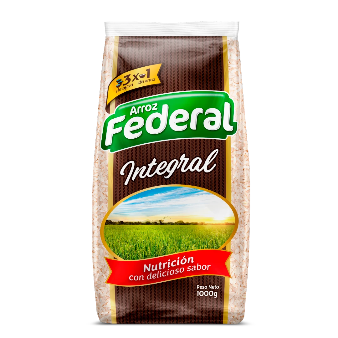 ARROZ FEDERAL INTEG X 1000 GR