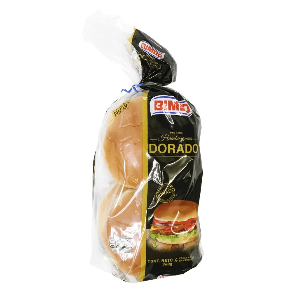 PAN HAMBUR BIMBO DORA X 360 GR