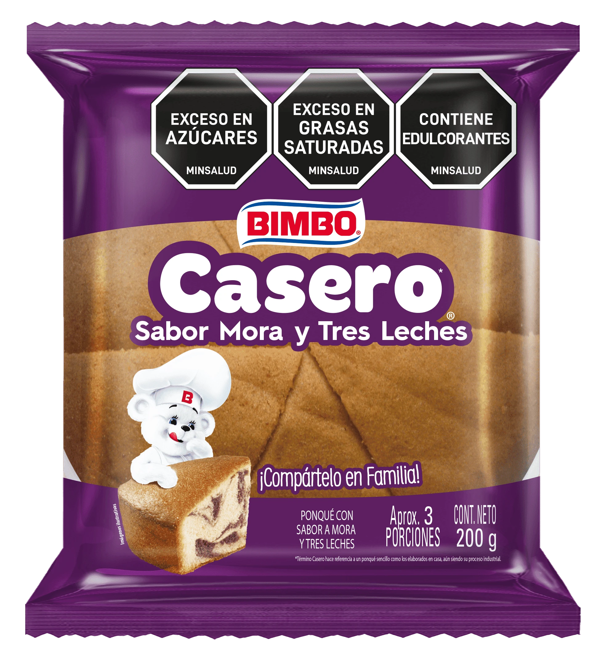 CASERO BIMBO MORA X 220 GR