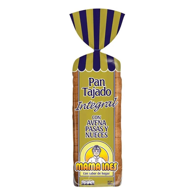 PAN TAJADO MAMA INES INT/AV/PAS 500