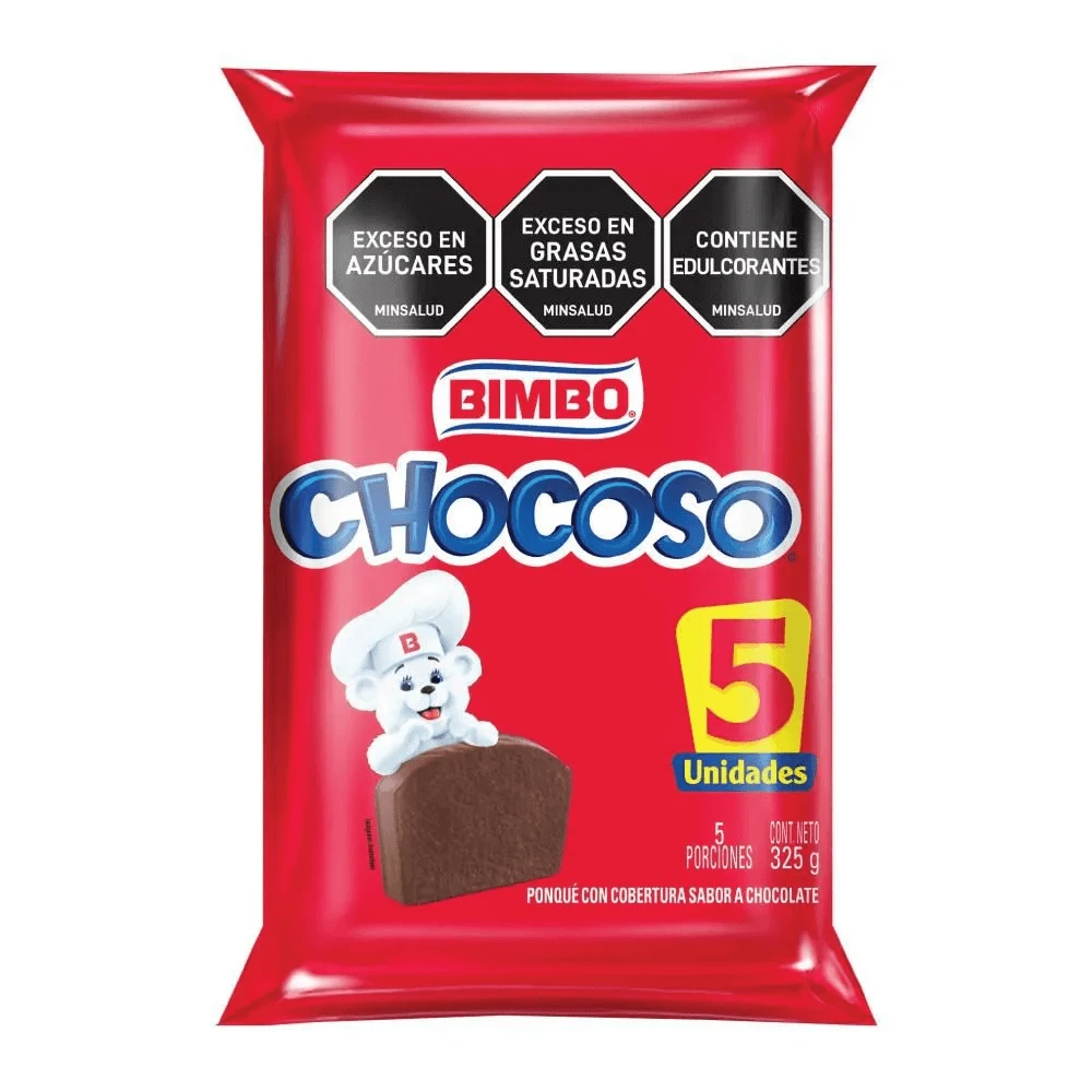 CHOCOSO BIMBO X 5 UNDS
