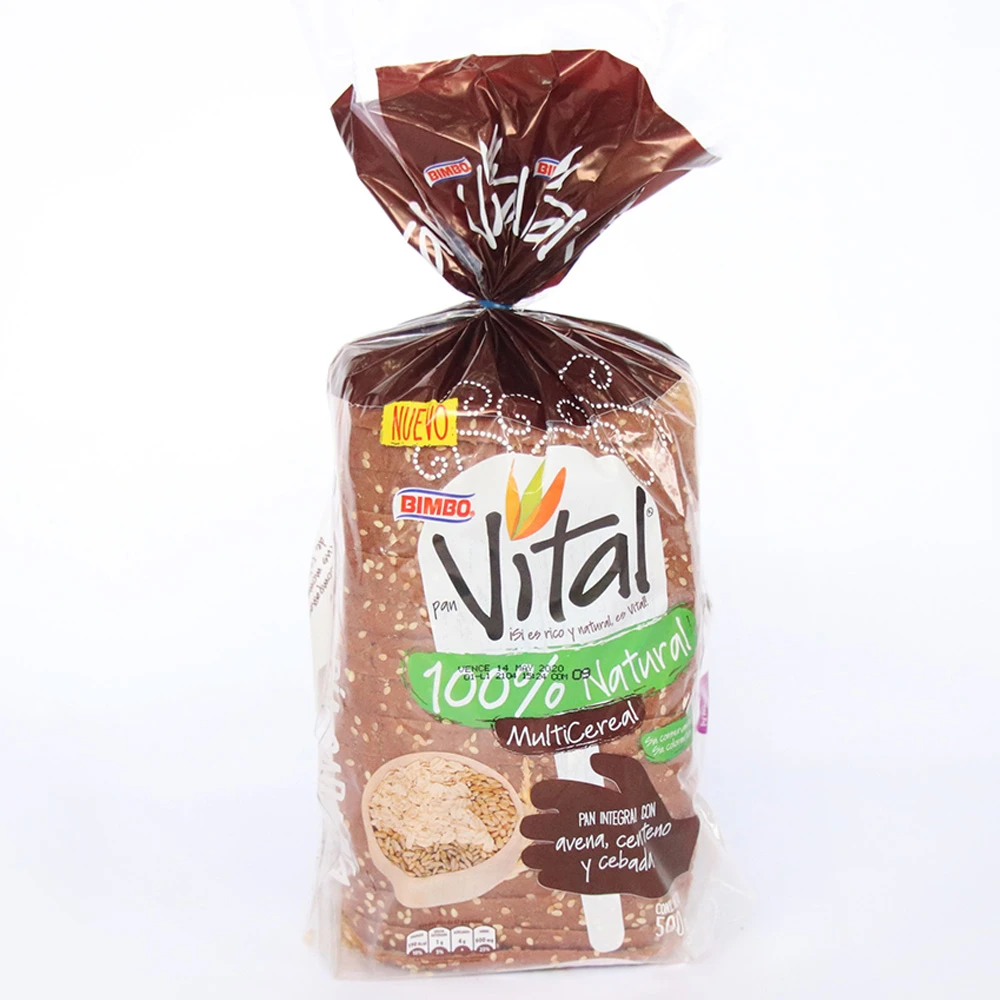PAN TAJADO BIMBO MULTICEREAL X 500 GR