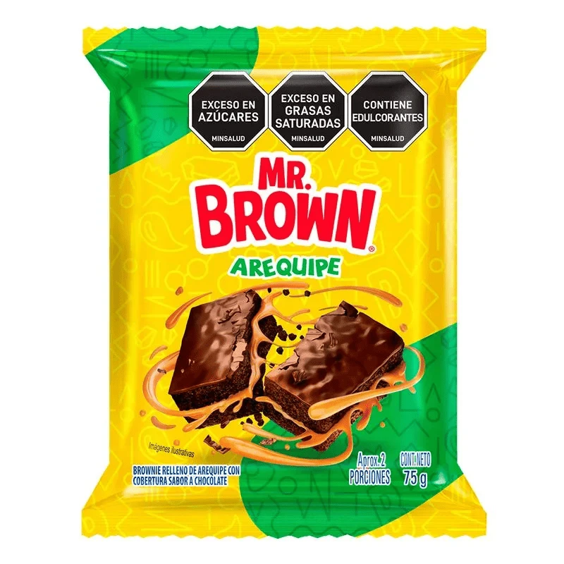 BROWNIE BIMBO AREQUIPE X 75 GR