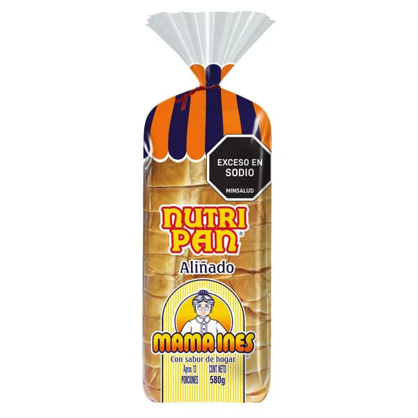 PAN TAJADO NUTRIPAN X 580 GR
