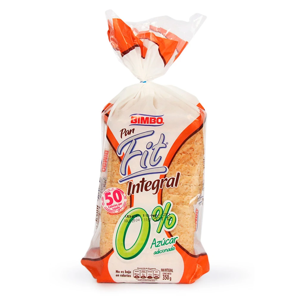 PAN TAJADO BIMBO FIT INTEG X 350 GR